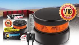 POOL LINE 634305 - BALIZA EMERGENCIA LED V16 BATERIA