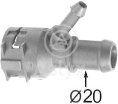 ASLYX AS502223 - CONECTOR RECTO   PIPETA VW