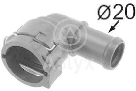 ASLYX AS502224 - CONECTOR CODO VW CLIP SUPERIOR