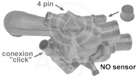 ASLYX AS503968 - CAJA TERMOSTATO PSA 1.4EP3-1.6EP6 4PIN