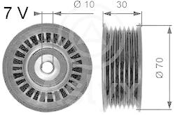 ASLYX AS521121 - RODILLO TENSOR CORREA ALTERNADOR RENAULT 0,9TCE-1,2TCE 7 CAN