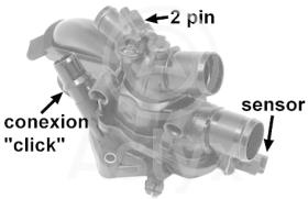 ASLYX AS535582 - CAJA TERMOSTATO PSA 1.4EP3-1.6EP6 2PIN