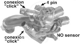 ASLYX AS535583 - CAJA TERMOSTATO PSA 1.4EP3-1.6EP6 2PIN