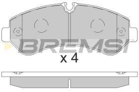 BREMSI BP3864 - PASTILLAS DE FRENO MERCEDES-BENZ