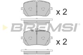 BREMSI BP3865 - PASTILLAS DE FRENO MERCEDES-BENZ