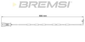 BREMSI WI0524 - TESTIGO DE FRENO OPEL