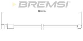 BREMSI WI0554 - TESTIGO DE FRENO PORSCHE