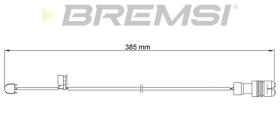 BREMSI WI0556 - TESTIGO DE FRENO PORSCHE