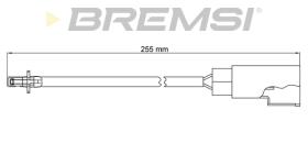 BREMSI WI0668 - SUST.WI0400