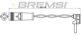 BREMSI WI0724 - TESTIGO DE FRENO MERCEDES-BENZ, INFINITI