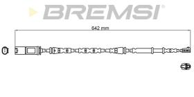 BREMSI WI0816 - TESTIGO DE FRENO BMW, MINI