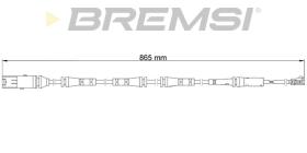 BREMSI WI0982 - TESTIGO DE FRENO BMW