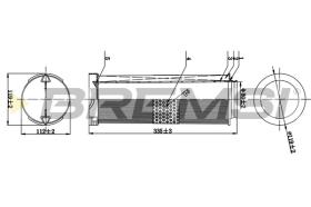 BREMSI FA0542 - FILTRO DE AIRE MERCEDES-BENZ