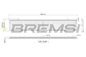 BREMSI FC0085C - FILTRO HABITACULO BMW, ALPINA