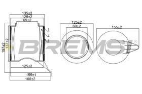 BREMSI FA1061 - FILTRO DE AIRE BMW