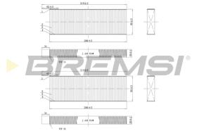 BREMSI FC0071C - FILTRO HABITACULO OPEL, PEUGEOT, CITROEN