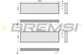 BREMSI FC0946 - FILTRO HABITACULO HYUNDAI