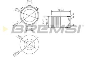 BREMSI FC0983 - FILTRO HABITACULO VW