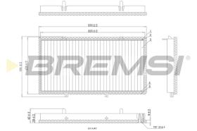 BREMSI FC0998 - FILTRO HABITACULO RENAULT, NISSAN, OPEL