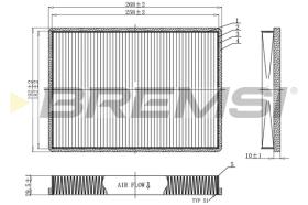 BREMSI FC1941 - FILTRO HABITACULO VW