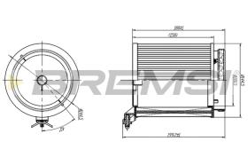 BREMSI FC1950 - FILTRO HABITACULO RENAULT, NISSAN