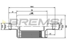 BREMSI FE0324 - FILTRO COMBUSTIBLE FIAT