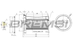 BREMSI FE0768 - FILTRO COMBUSTIBLE BMW