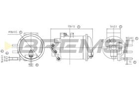 BREMSI FE0800 - FILTRO COMBUSTIBLE RENAULT