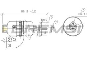 BREMSI FE1901 - FILTRO COMBUSTIBLE HYUNDAI