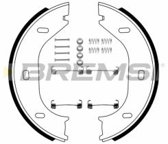 BREMSI GF0001 - JGO.ZAPATAS DE FRENO BMW, MERCEDES-BENZ, PEUGEOT