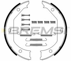 BREMSI GF0080 - JGO.ZAPATAS DE FRENO BMW, ALPINA