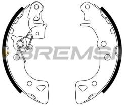 BREMSI GF0103 - JGO.ZAPATAS DE FRENO FIAT, PEUGEOT, CITROEN, MEGA