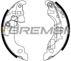 BREMSI GF0158 - JGO.ZAPATAS DE FRENO FIAT, ZASTAVA