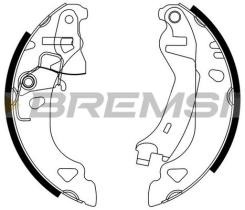 BREMSI GF0174 - JGO.ZAPATAS DE FRENO FIAT, LANCIA