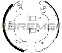 BREMSI GF0231 - JGO.ZAPATAS DE FRENO FORD, RENAULT