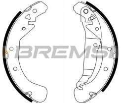 BREMSI GF0358 - JGO.ZAPATAS DE FRENO OPEL, VAUXHALL, CHEVROLET