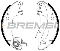 BREMSI GF0382 - JGO.ZAPATAS DE FRENO PEUGEOT, CITROEN, DALLAS