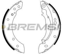 BREMSI GF0391 - JGO.ZAPATAS DE FRENO RENAULT, PEUGEOT, CITROEN