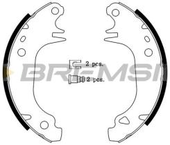 BREMSI GF0414 - JGO.ZAPATAS DE FRENO RENAULT, PEUGEOT, AUDI