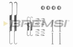 BREMSI SK0507 - JGO.MUELLES ZAPATAS DE FRENO  OPEL, VAUXHALL