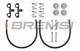 BREMSI SK0587 - JGO.MUELLES ZAPATAS DE FRENO  CITROEN