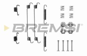 BREMSI SK0657 - JGO.MUELLES ZAPATAS DE FRENO  FIAT, RENAULT, CITROEN