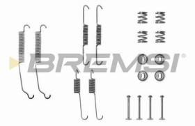 BREMSI SK0701 - JGO.MUELLES ZAPATAS DE FRENO  PEUGEOT, CITROEN