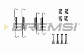 BREMSI SK0793 - JGO.MUELLES ZAPATAS DE FRENO  FIAT, PEUGEOT, CITROEN