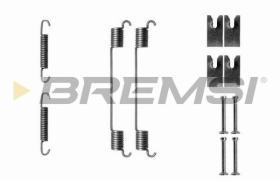 BREMSI SK0814 - JGO.MUELLES ZAPATAS DE FRENO  FIAT, FORD, PEUGEOT