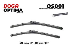 DOGA OS001 - OPTIMA SET 2X  - 475 MM / 19" - 500 MM / 20"