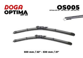 DOGA OS005 - OPTIMA SET 2X  - 550 MM / 22" - 530 MM / 21"