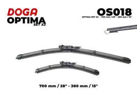 DOGA OS018 - OPTIMA SET 2X  - 700 MM / 28" - 380 MM / 15"