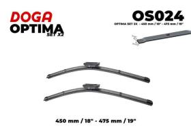 DOGA OS024 - OPTIMA SET 2X  - 450 MM / 18' - 475 MM / 19'