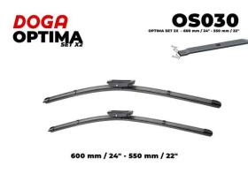 DOGA OS030 - OPTIMA SET 2X  - 600 MM / 24" - 550 MM / 22"